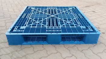 PALETE DE PL�STICO SEMINOVO NA COR AZUL MODELO PL-9 TIPO 2