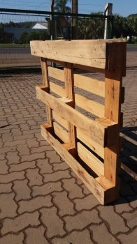 PALETE DE MADEIRA NOVO - MODELO MA-1 TIPO 1 